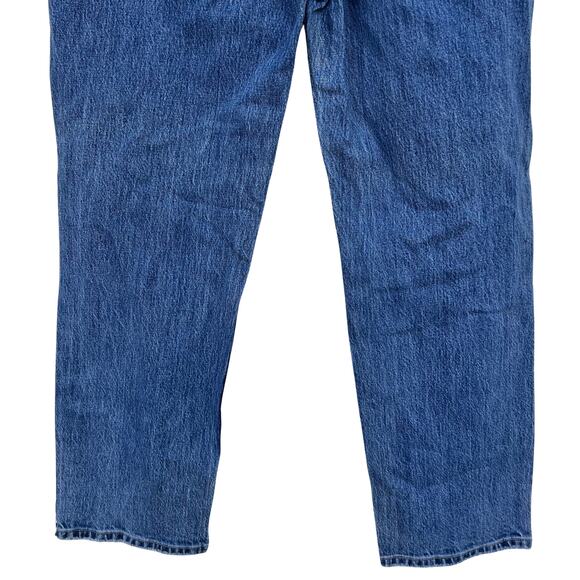 KanCan Signature 90s Straight High Rise Distressed Blue Jeans 28 Vintage Y2K - Picture 8 of 10